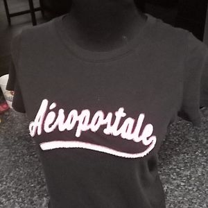 Aeropostale women's black medium shirt